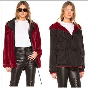 Sanctuary Reversible Faux Fur Jacket